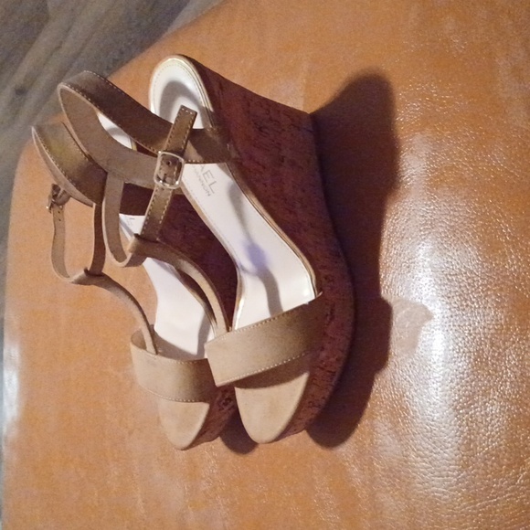 Michael Shannon Shoes - >  Michael Shannon Tan Strappy Sandals